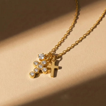 Collar Cruz Cora Dei — Lleva tu fe siempre contigo