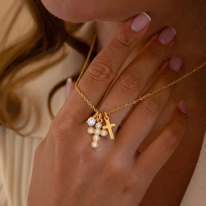 Collar Cruz Cora Dei — Lleva tu fe siempre contigo